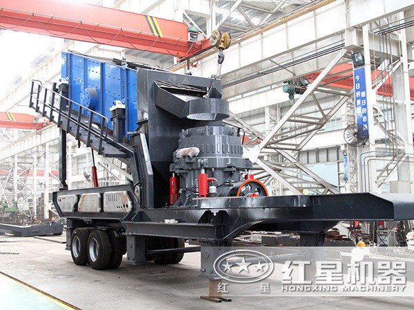 輪胎式圓錐破移動(dòng)破碎站