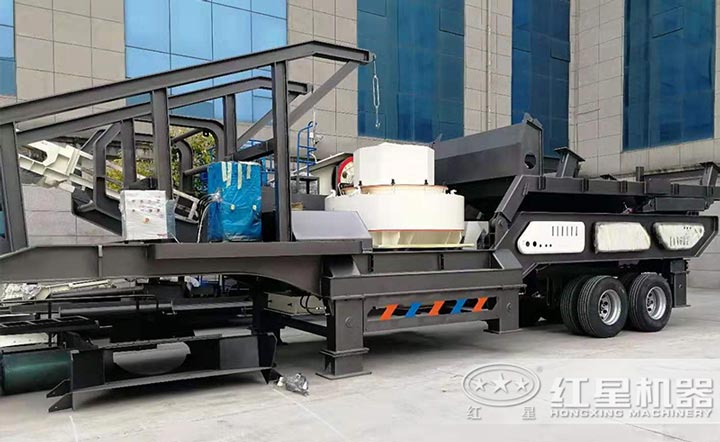 移動制砂機圖